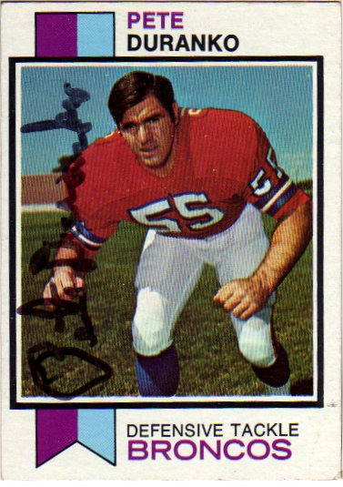 Pete Duranko - Denver Broncos