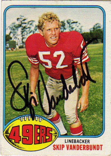 Skip Vanderbundt - San Francisco 49ers