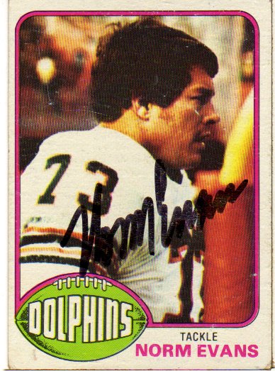 Norm Evans - Miami Dolphins