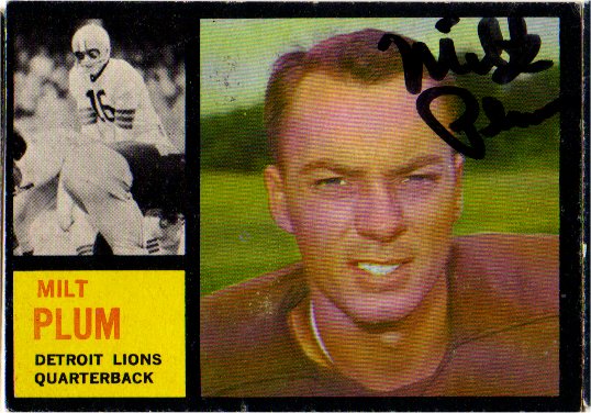 Milt Plum - Detroit Lions