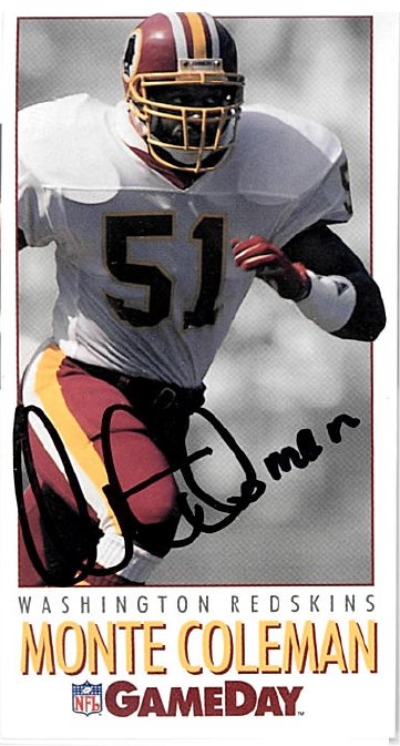 Monte Coleman - Washington Redskins