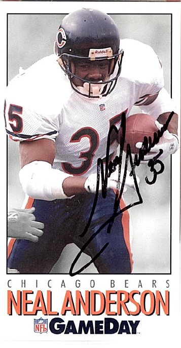 Neal Anderson - Chicago Bears