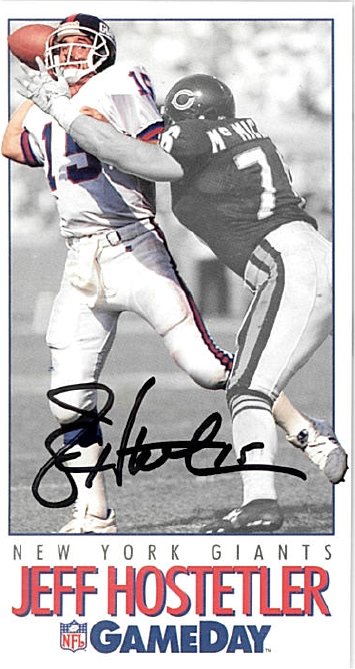 Jeff Hostetler - New York Giants