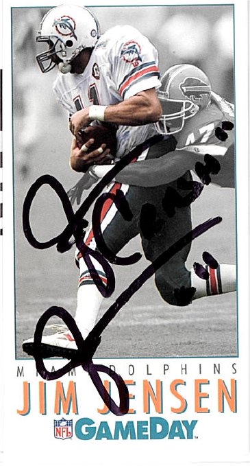 Jim Jensen - Miami Dolphins