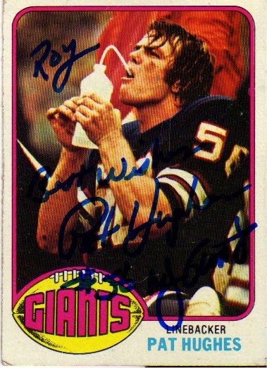 Pat Hughes - New York Giants