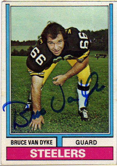 Bruce Van Dyke - Pittsburgh Steelers