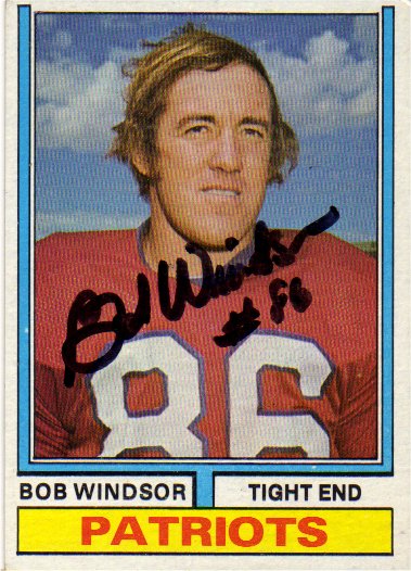 Bob Windsor - New England Patriots