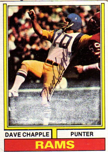 Dave Chapple - Los Angeles Rams