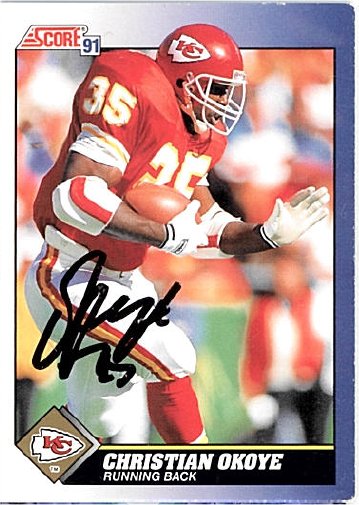 Christian Okoye - Kansas City Chiefs