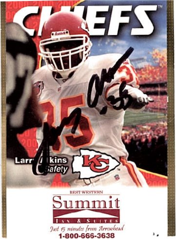 Larry Atkins - Kansas City Chiefs