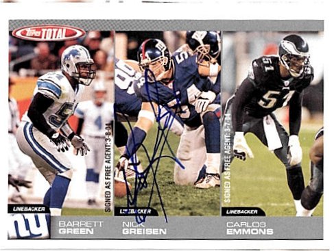 Nick Greisen - New York Giants