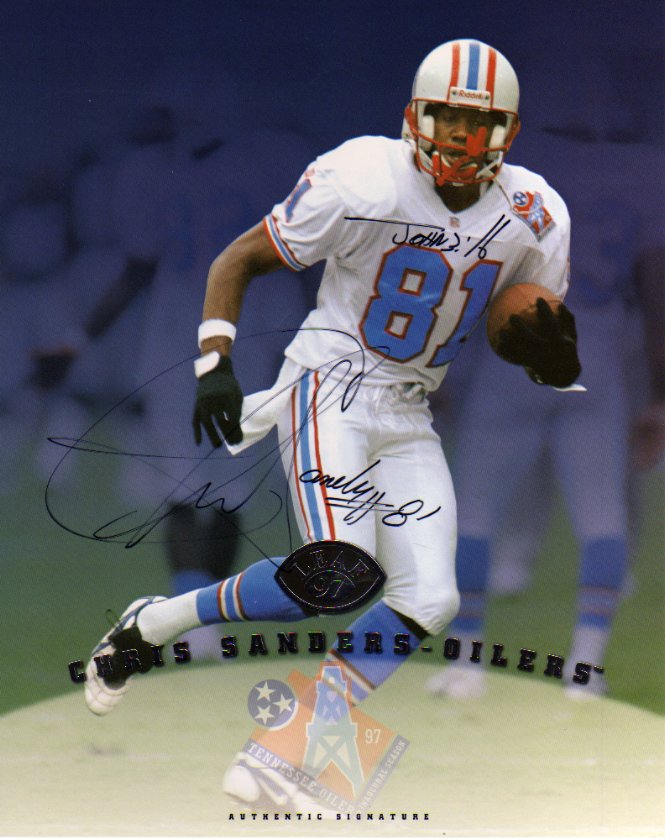 Chris Sanders - Houston Oilers