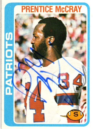 Prentice McCray - New England Patriots