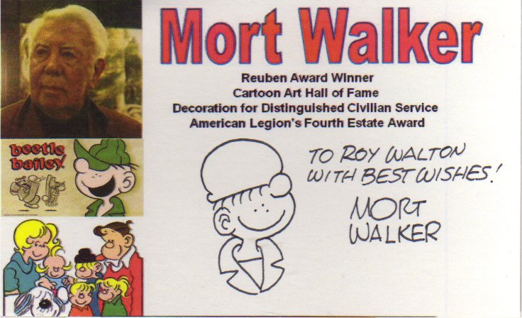 Mort Walker - Cartoonist