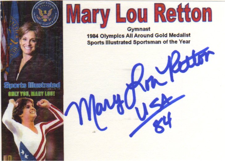 Mary~Lou Retton - Olympian