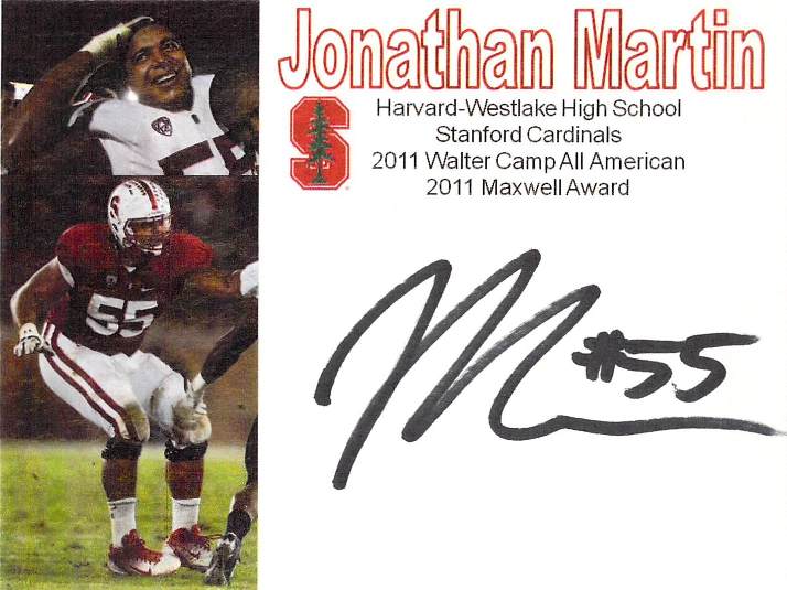 Jonathan Martin - Stanford Cardinal