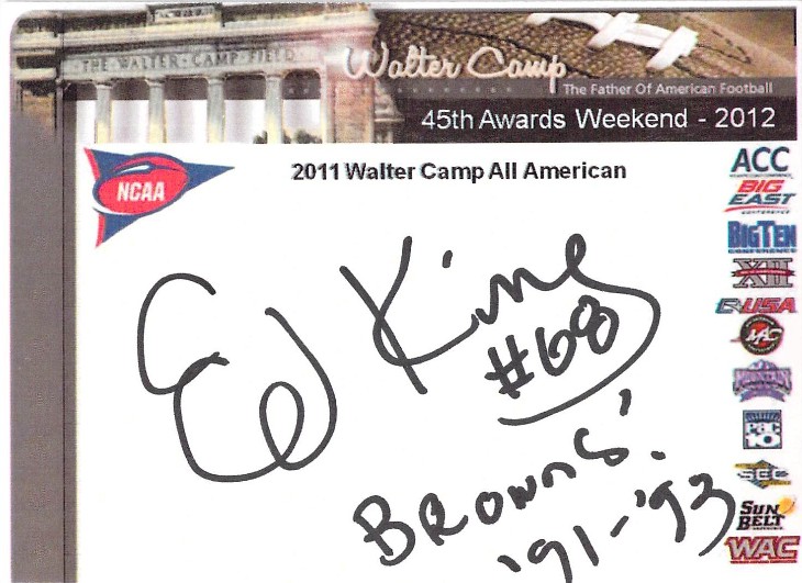 Ed King - Cleveland Browns