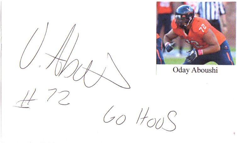 Oday Aboushi - Virginia Cavaliers