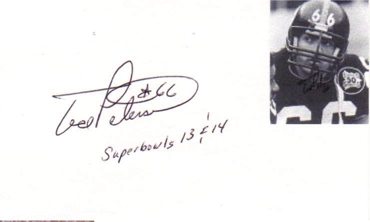 Ted Petersen - Pittsburgh Steelers