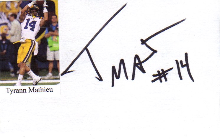 Tyrann Mathieu - LSU Tigers