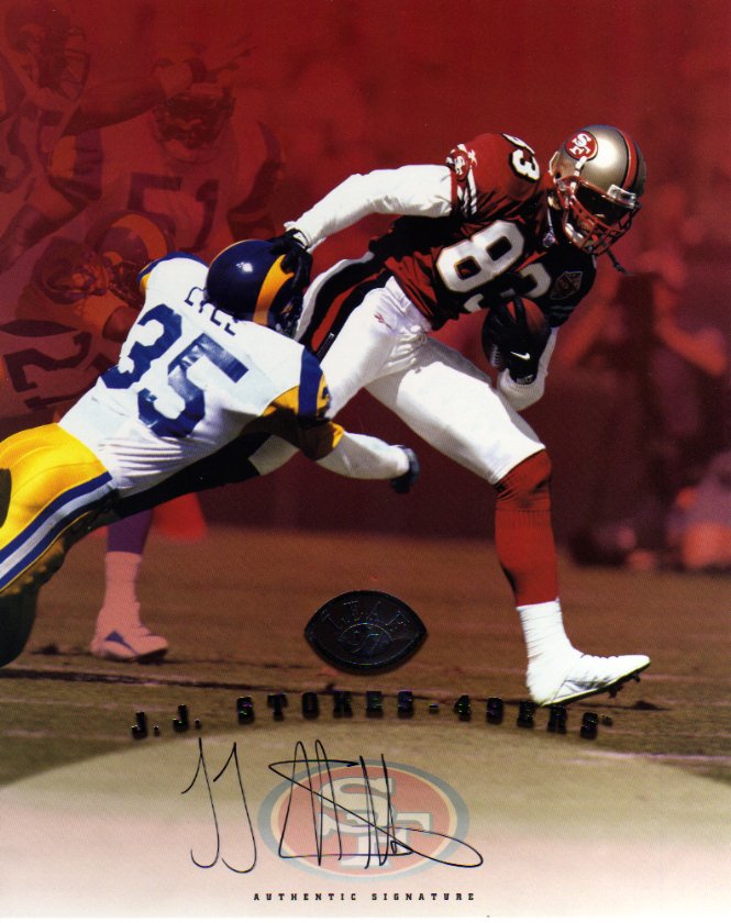 J.J. Stokes - San Francisco 49ers