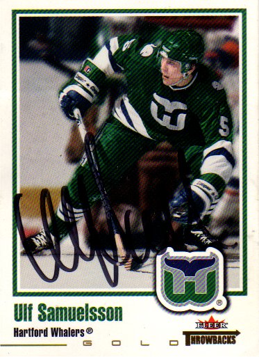 Ulf Samuelsson - NHL Hartford Whalers