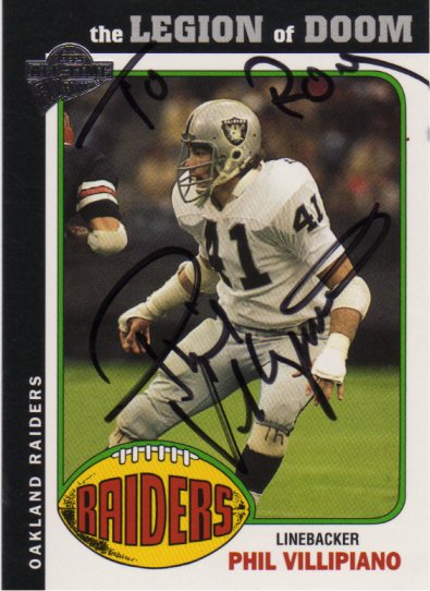 Phil Villapiano - Oakland Raiders