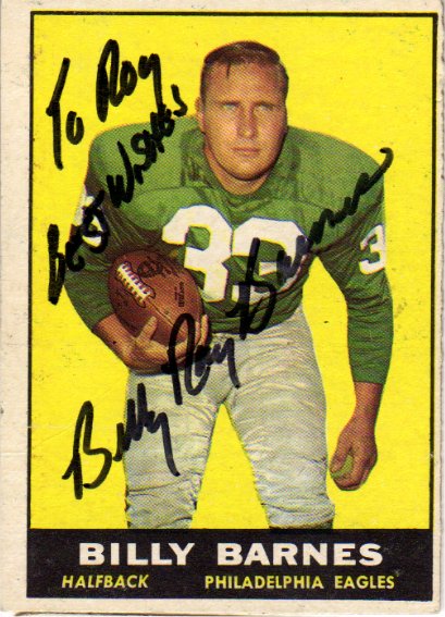 Billy~Ray Barnes - Philadelphia Eagles