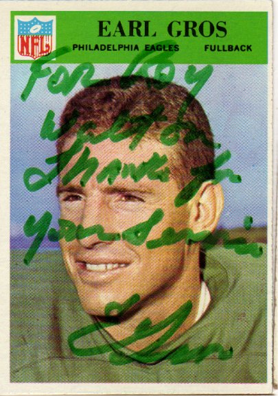Earl Gros - Philadelphia Eagles