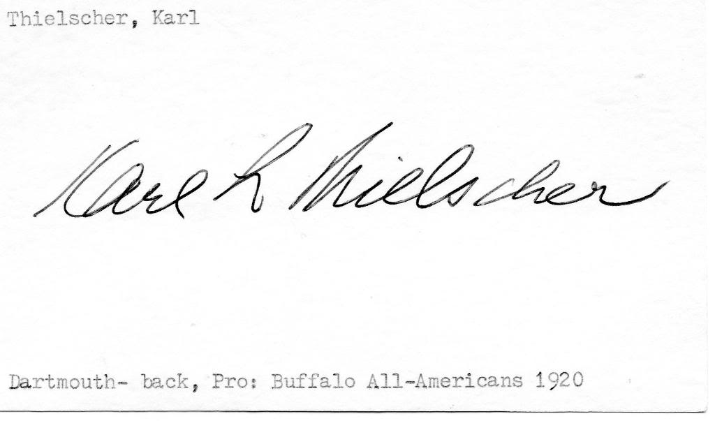 Karl Thielscher - Buffalo All-Americans