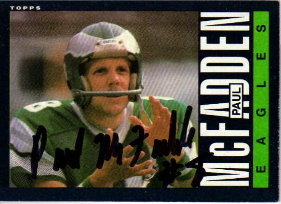 Paul McFadden - Philadelphia Eagles
