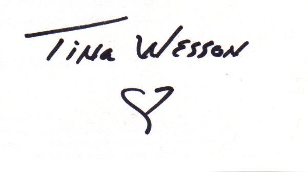 Tina Wesson - Actor