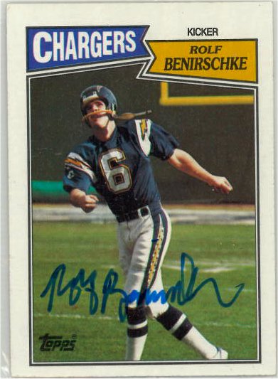 Rolf Benirschke - San Diego Chargers