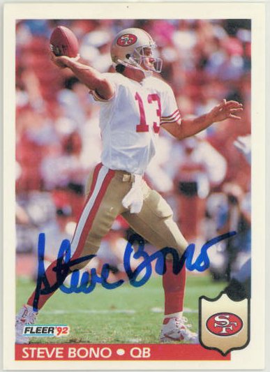Steve Bono - San Francisco 49ers