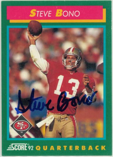 Steve Bono - San Francisco 49ers