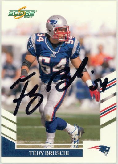 Tedy Bruschi - New England Patriots