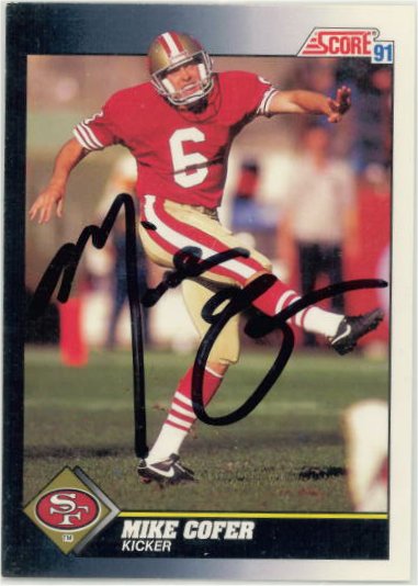 Mike Cofer - San Francisco 49ers