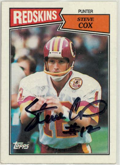Steve Cox - Washington Redskins
