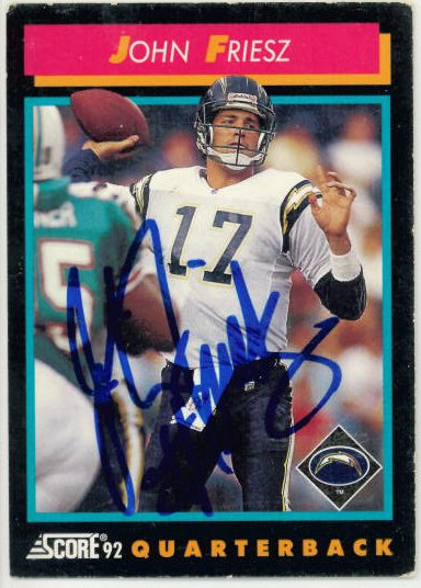 John Friesz - San Diego Chargers