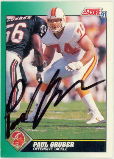 Paul Gruber - Tampa Bay Buccaneers
