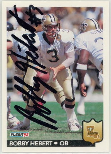 Bobby Hebert - New Orleans Saints