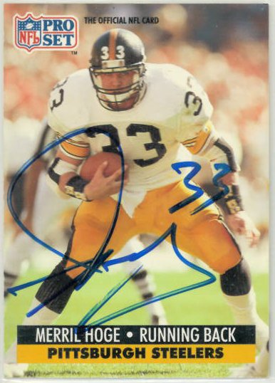 Merril Hoge - Pittsburgh Steelers