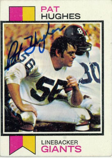 Pat Hughes - New York Giants