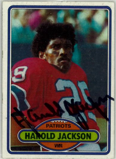 Harold Jackson - New England Patriots