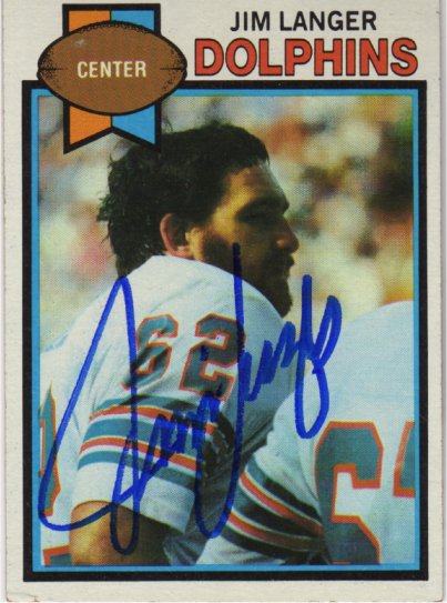 Jim Langer - Miami Dolphins