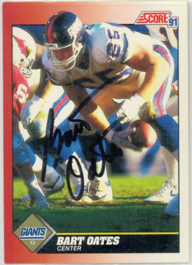 Bart Oates - New York Giants
