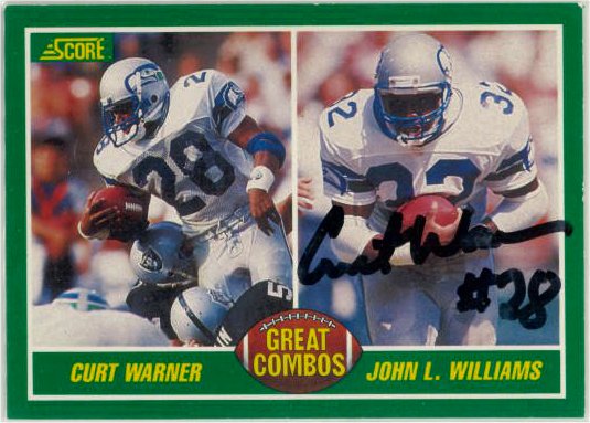 Curt Warner - Seattle Seahawks