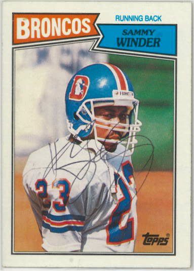 Sammy Winder - Denver Broncos