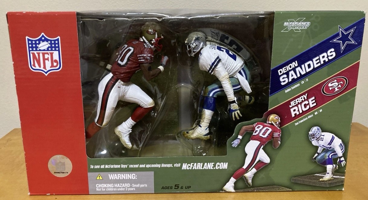 Deion Sanders vs Jerry Rice - Dallas Cowboys/San Francisco 49ers