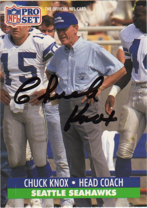 Chuck Knox - Seattle Seahawks